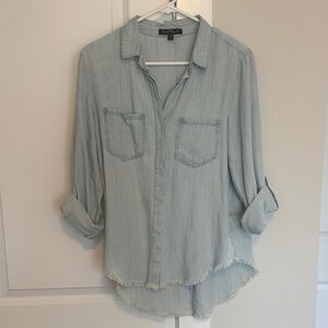 Velvet Heart Light Blue Button Down Shirt